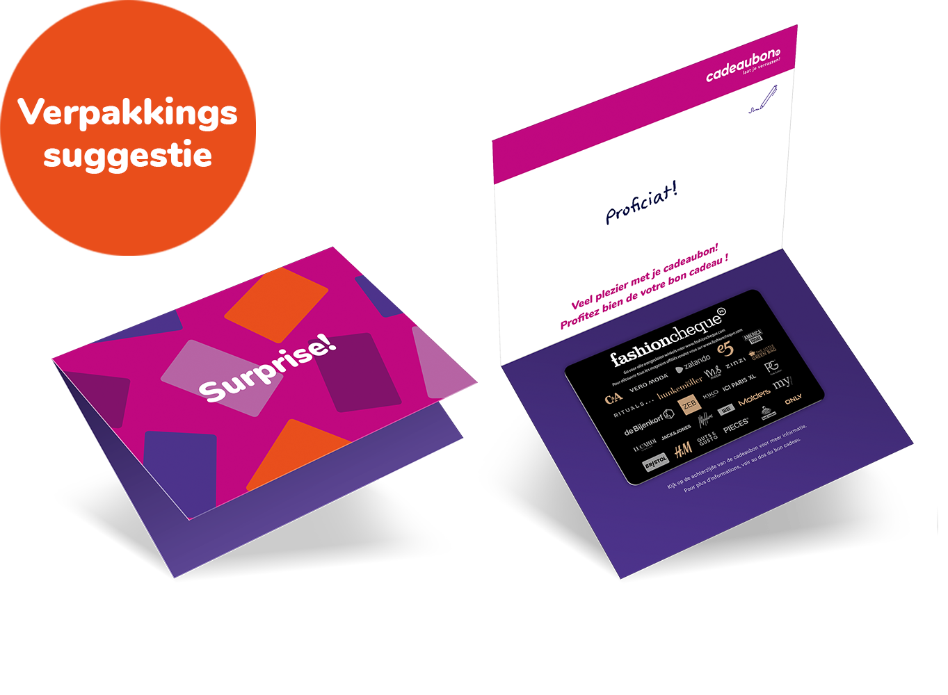 Cadeau envelop surprise